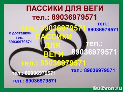 Пассик для Веги 117 пасики высокого качества ремень ремни фото