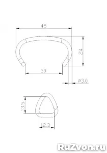 Скоба 11G40 (CR30/45SV) фото 2