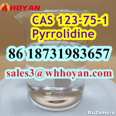 CAS 123-75-1 Pyrrolidine supplier Trackable фото