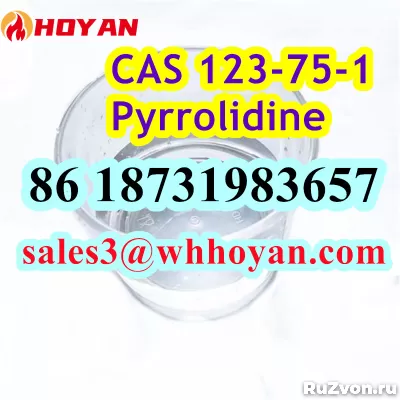 CAS 123-75-1 Pyrrolidine supplier Trackable фото 2