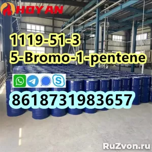 cas 1119-51-3 liquid 5-Bromo-1-pentene factory фото 1
