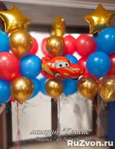 Подарочная коробка с воздушными шарами в Туапсе фото 4