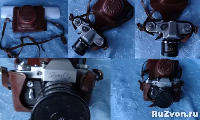 Фотоаппарат ZENIT 3м+ кожаный чехол - СССР. фото 3