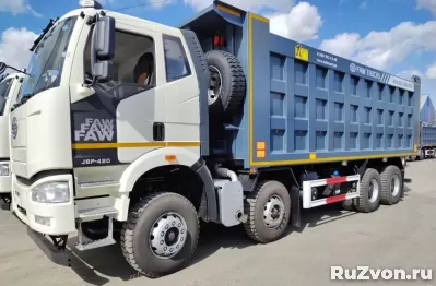 Самосвал FAW J6 8х4 CA3310P66K24T4E51 объём кузова 34 м3 куб фото 2