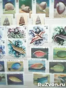 Коллекция марок флора и фауна фото 4
