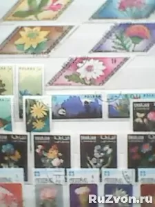Коллекция марок флора и фауна фото 6