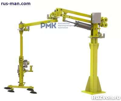 Манипулятор кран пневматический перенос грузов грузозахват фото 5