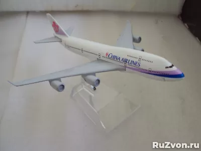 Модель самолёта Тайвань China Airlines Boeing 747 фото 1