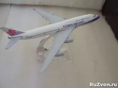 Модель самолёта Тайвань China Airlines Boeing 747 фото 5