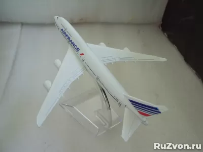 Модель самолёта France Airlines Boeing 747 B747 400 фото 3