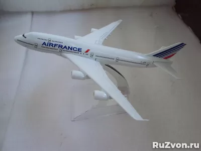 Модель самолёта France Airlines Boeing 747 B747 400 фото 4