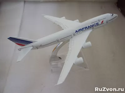 Модель самолёта France Airlines Boeing 747 B747 400 фото 5