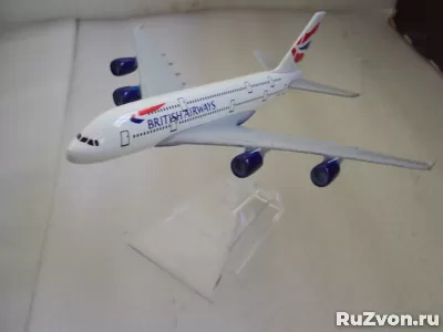 Модель самолёта BRITISH AIRWAYS A380 фото 1