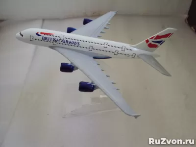 Модель самолёта BRITISH AIRWAYS A380 фото 4