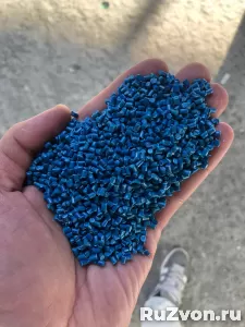 Продам Синюю гранулу вторичного Полипропилена фото