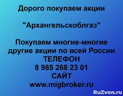 Покупка акций «Архангельскоблгаз» фото