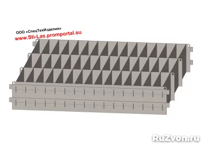 Производим формы для пеноблока 100х300х600 фото