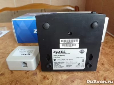 Модем ADSL2+ с портом Ethernet фирмы ZyXEL фото 3