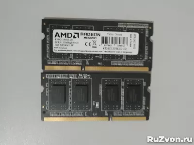 Оперативная память AMD SO-dimm DDR3 8Gb (2 х 4Gb) фото 1