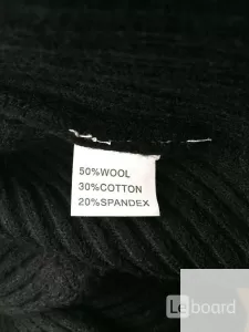 Платье новое чёрное м 46 вязаное футляр по фигуре миди шерст фото 2