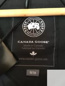 Куртка пуховик новый canada goose 46 м женская парка черная фото 2
