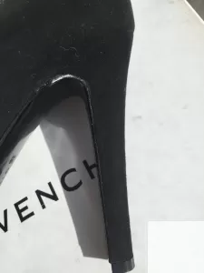 Туфли новые givenchy италия 39 размер черные замша платформа фото 6