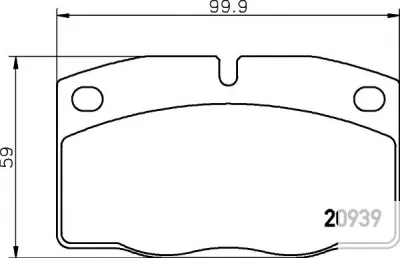 Комплект тормозных колодок, дисковые Opel фото 2