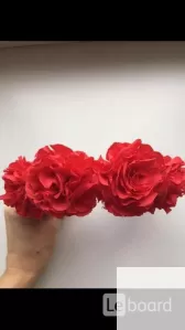 Ободок на волосы в стиле dolce gabbana красный цветы розы фото 1