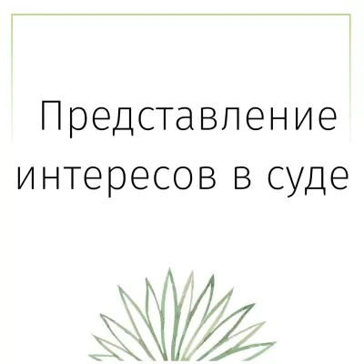 Представительство в суде фото