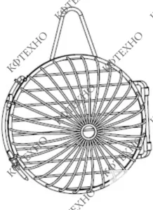 Форма-сетка КФТН 407.004-05 полусфера КФТЕХНО (Россия) фото