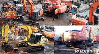 экскаватор JCB JS220 JS240 JS260 двигатель б/у Isuzu  6BG-1 фото 12