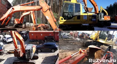 экскаватор JCB JS220 JS240 JS260 двигатель б/у Isuzu  6BG-1 фото 14